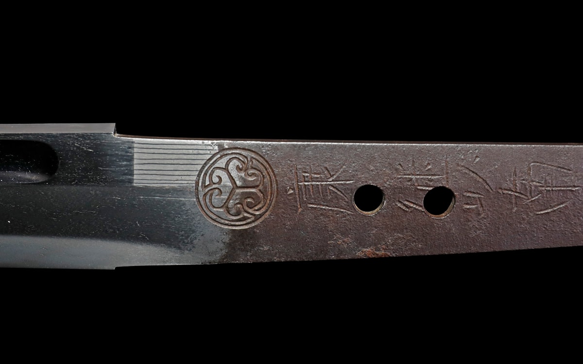 Katana by 4th Generation Yasutsugu in Solid silver koshirae - Photo 21