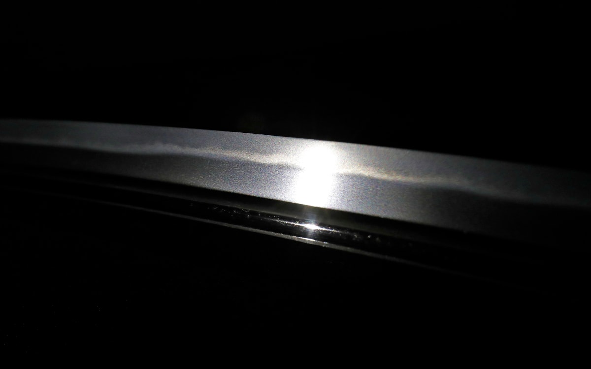 Katana by 4th Generation Yasutsugu in Solid silver koshirae - Photo 30