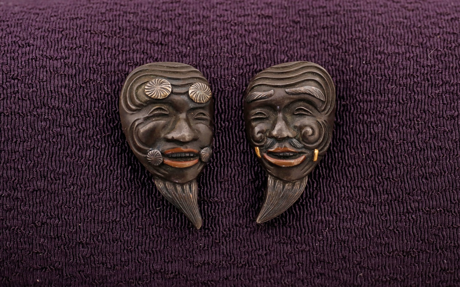 Signed Menuki by Hamano Shozui - Nihonto Art - Photo 5