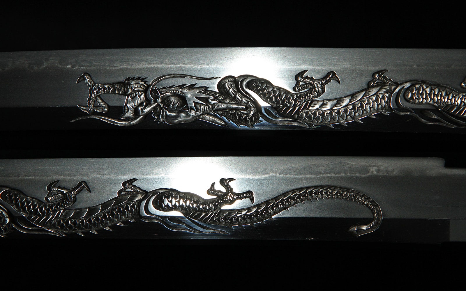 Museum Daisho set with Dragon Horimono - Photo 26