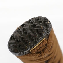 Tanto signed by Tomoshige with Old Dragon Horimono - Photo 23