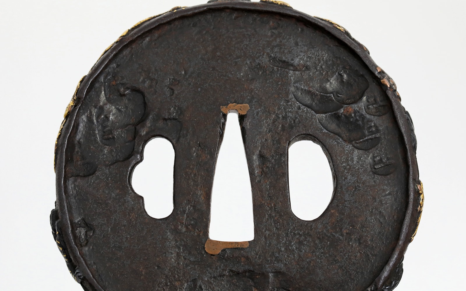 Sanada Tempo Tsuba with Chinese 12 animal Zodiac - Nihonto Art - Photo 4