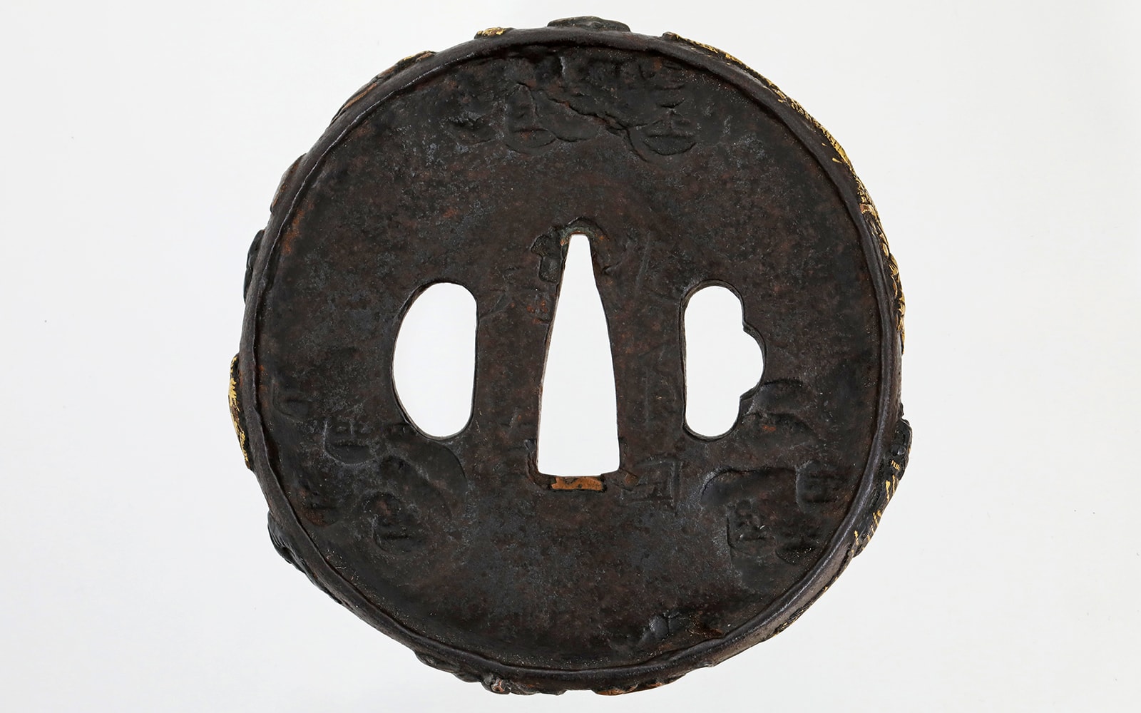 Sanada Tempo Tsuba with Chinese 12 animal Zodiac - Nihonto Art - Photo 3