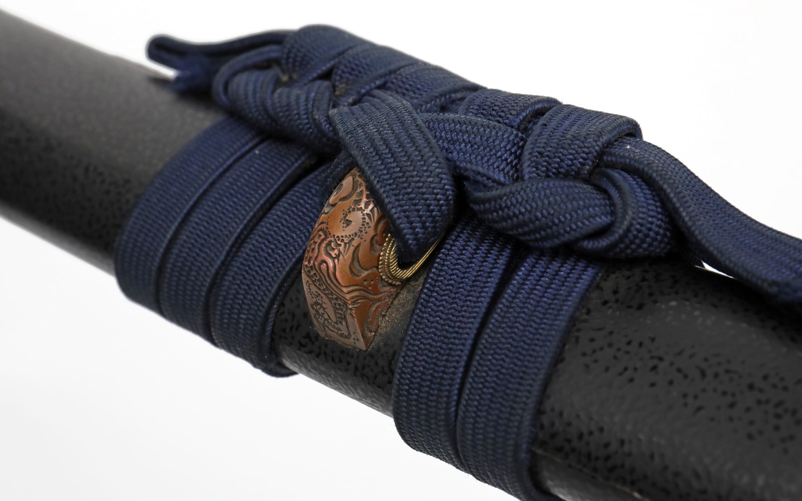 Long Nanbokucho Katana in matching copper Dragon Handachi Koshirae - Photo 38