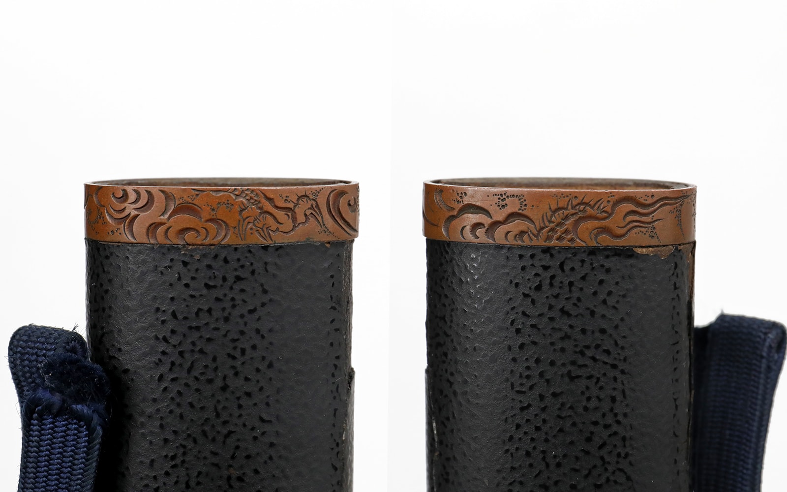 Long Nanbokucho Katana in matching copper Dragon Handachi Koshirae - Photo 32