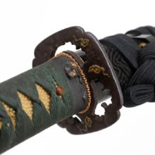 Splendid Wakizashi by Fuyuhiro with koshirae by Hosono Sōzaemon Masamori - Photo 27