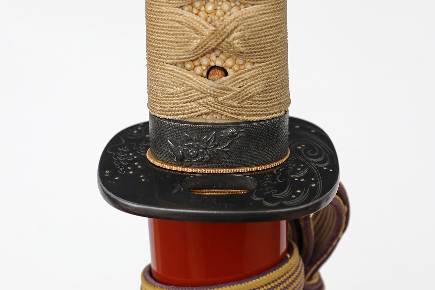 Wakizashi signed Rai Kunitsugu in high quality koshirae - Photo 5