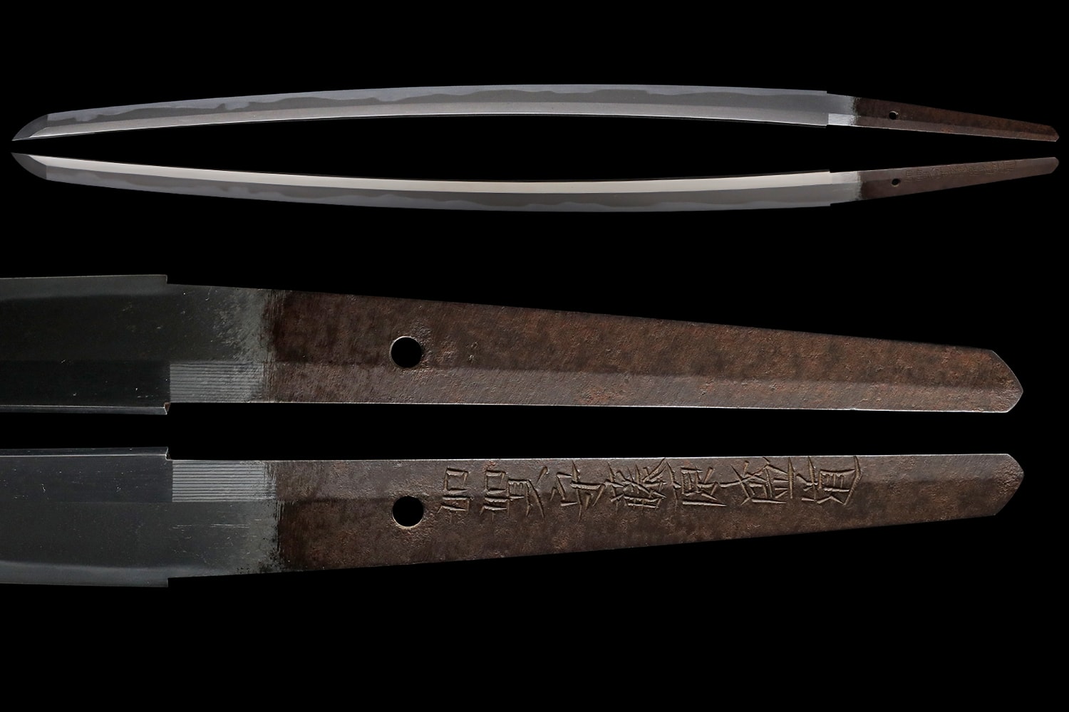 Complete katana signed Morimichi - Nihonto Art - Photo 23