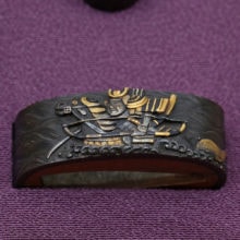 Bakumatsu / Meiji period Uchidashi Kawari Kabuto - Photo 30