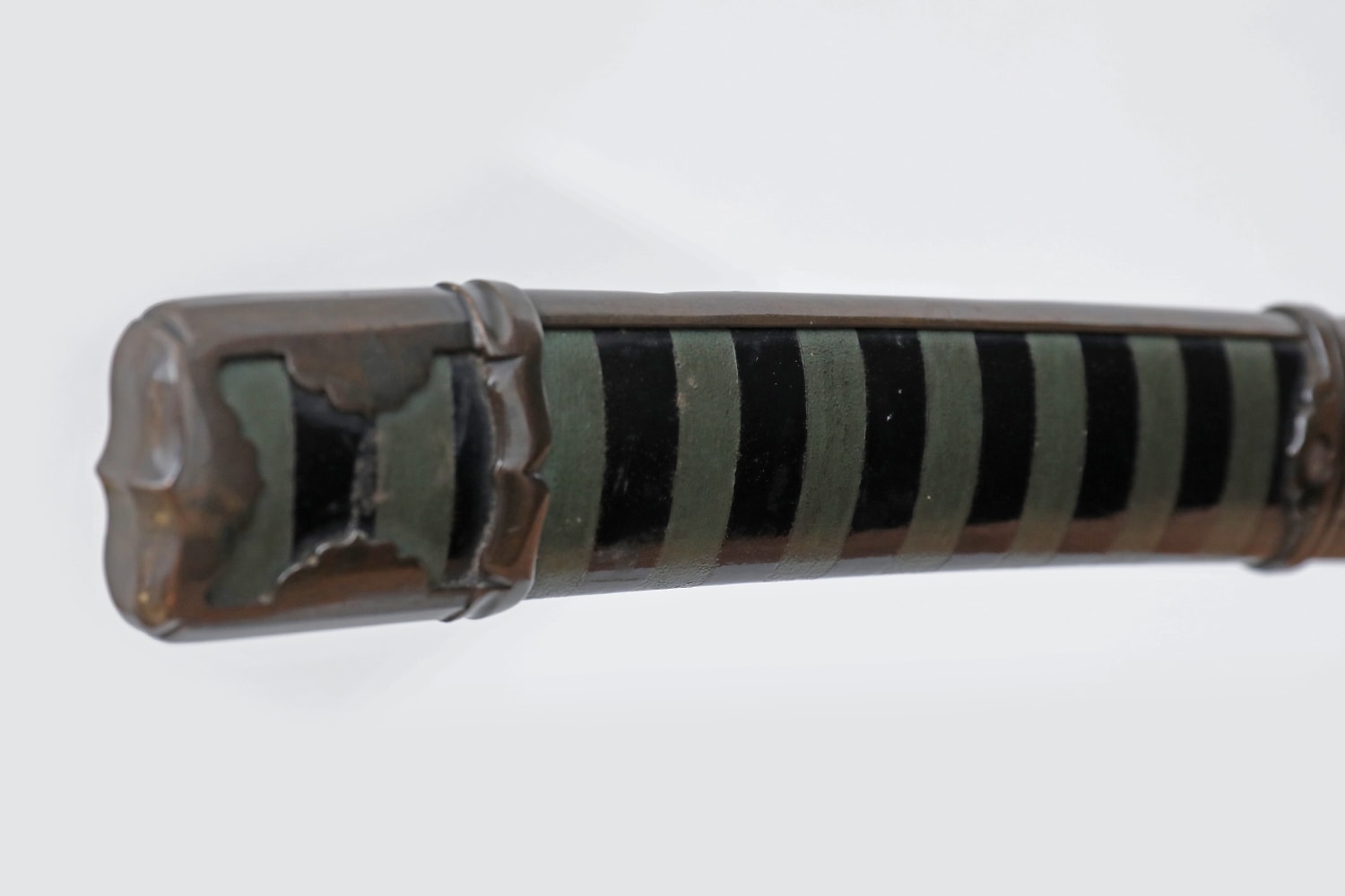 A great Tachi set with unaltered Mei signed Tsuguhiro Saku - Nihonto Art - Photo 27