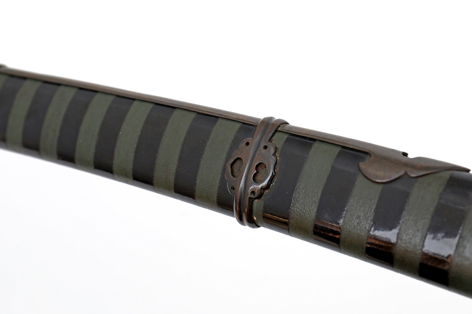 A great Tachi set with unaltered Mei signed Tsuguhiro Saku - Nihonto Art - Photo 22