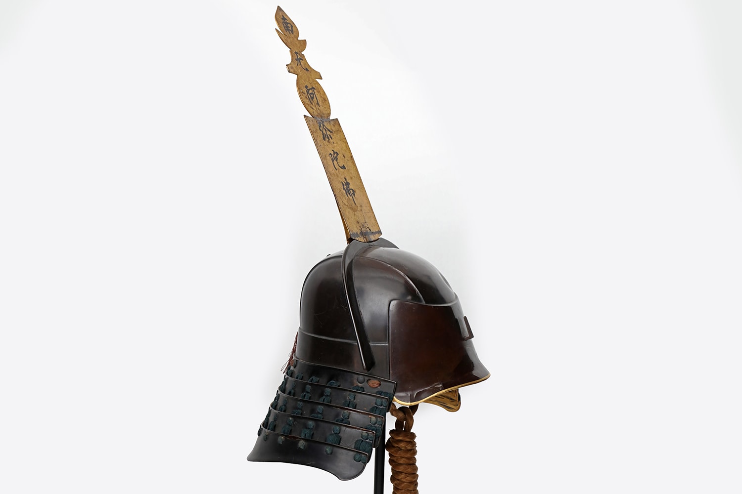 Historically significant Kawari Zunari Kabuto with certificate - Nihonto Art - Photo 23