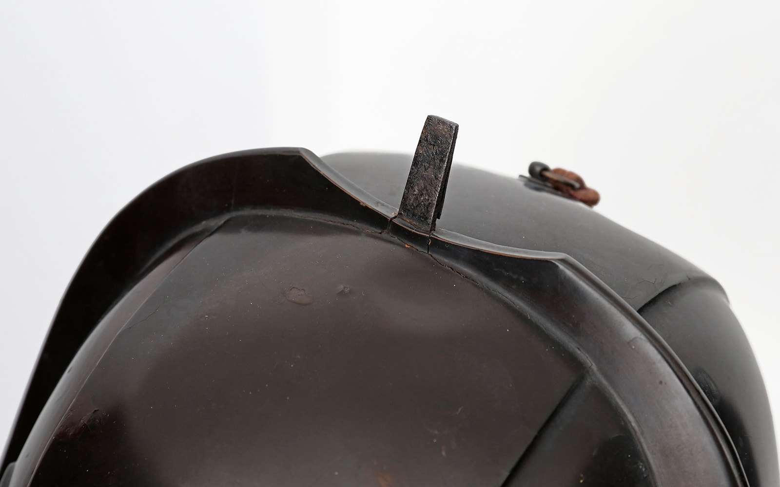 Historically significant Kawari Zunari Kabuto with certificate - Nihonto Art - Photo 32