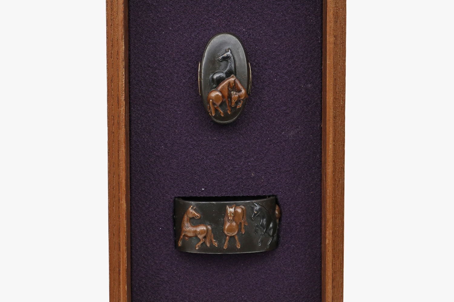 Horse Fuchi Kashira by Goto Yoshinaga - Nihonto Art - 写真3