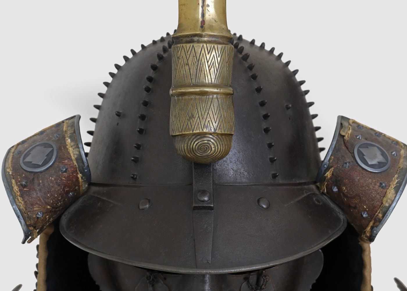 Exceptional Edo Period complete Russet Iron Myochin Yoroi - Photo 29