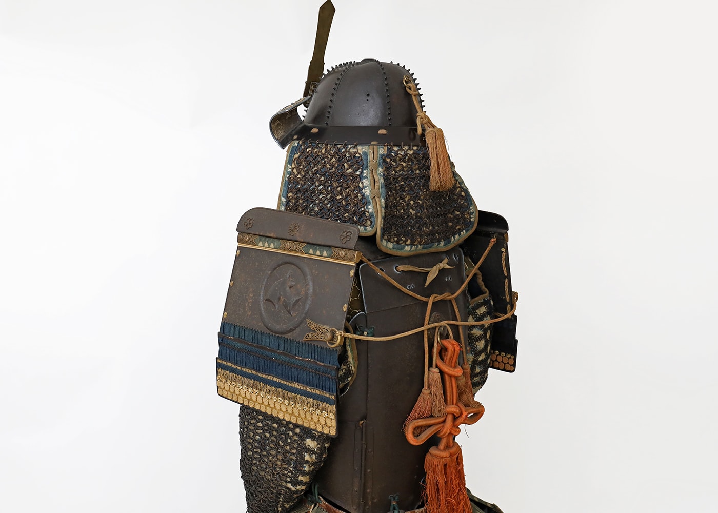 Exceptional Edo Period complete Russet Iron Myochin Yoroi - Photo 34