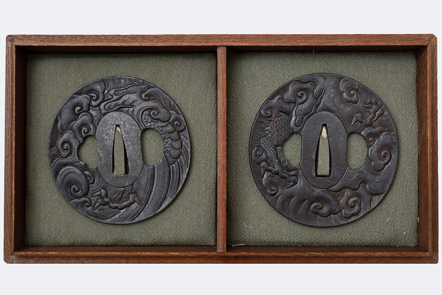 Incredible Edo period Daisho Tsuba by Choshu Tomoyuki - Photo 7