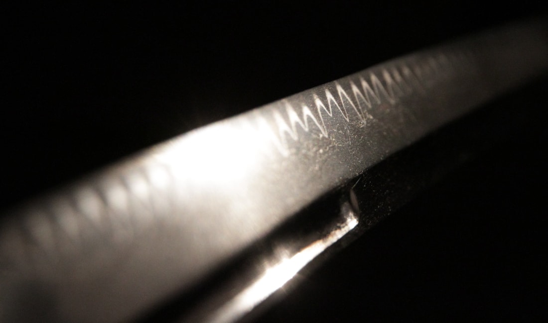 An O-suriage Kanemoto wakizashi with unique Mei by Mitsutada - Photo 11