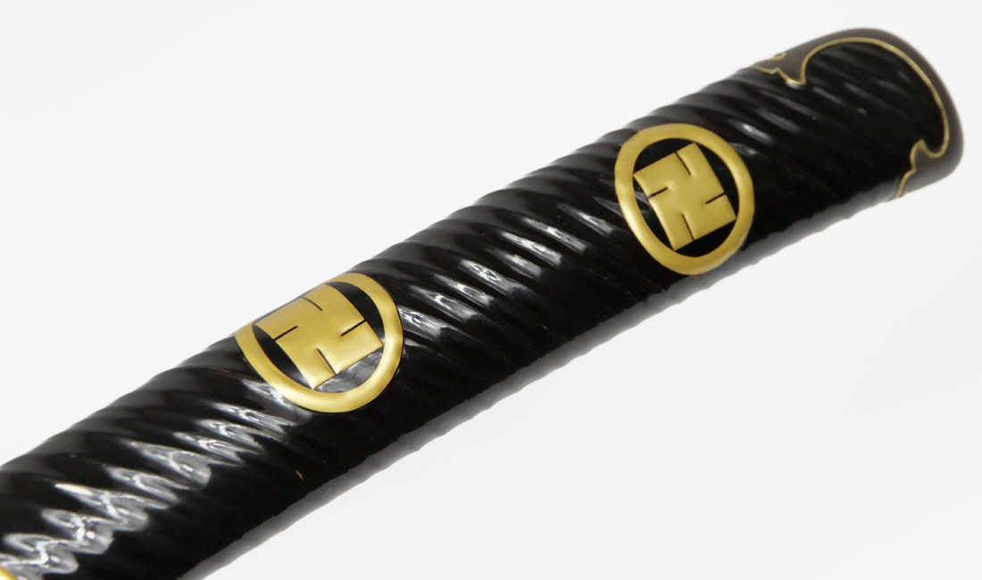 A wonderful Shinto Katana by Kanemichi with Buddhist koshirae - Nihonto Art - Photo 24