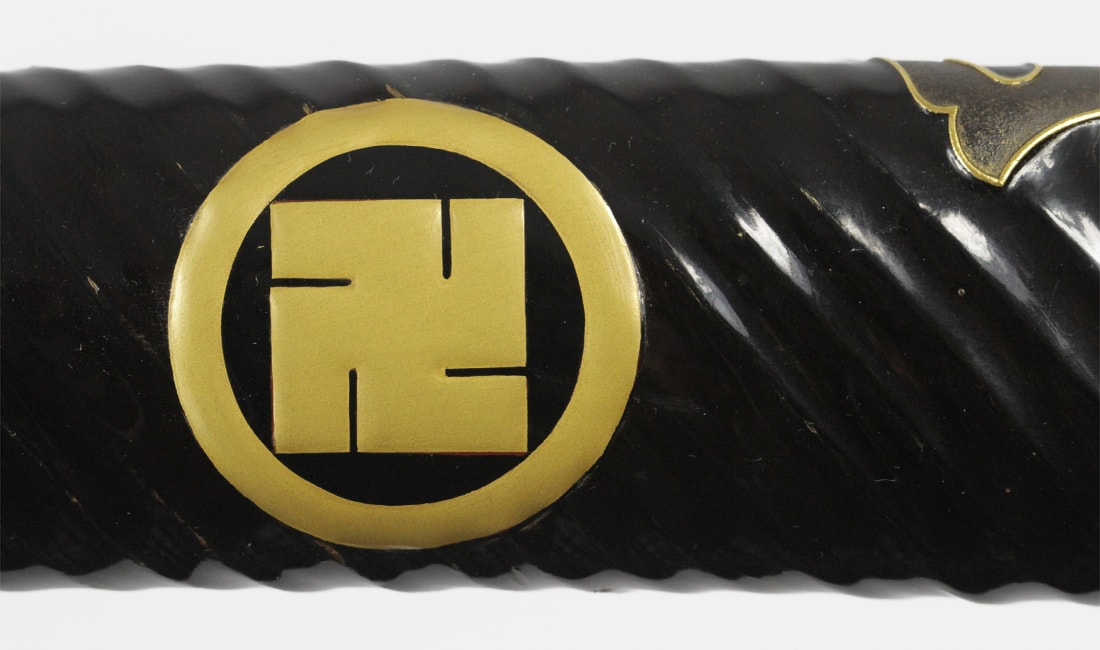 A wonderful Shinto Katana by Kanemichi with Buddhist koshirae - Nihonto Art - Photo 31