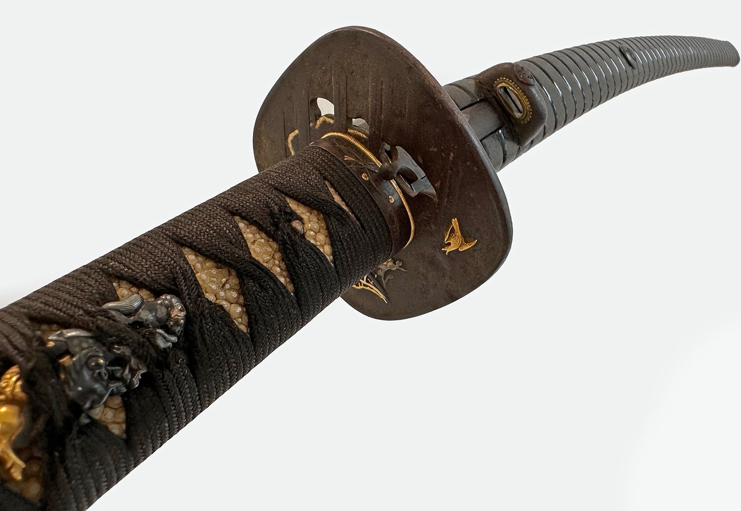 Edo period Katana signed Kiyohira in elegant koshirae - Photo 3