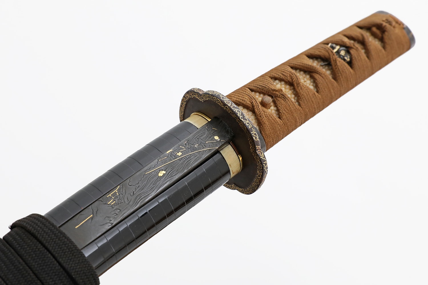 Splendid Wakizashi by Fuyuhiro with koshirae by Hosono Sōzaemon Masamori - Photo 8