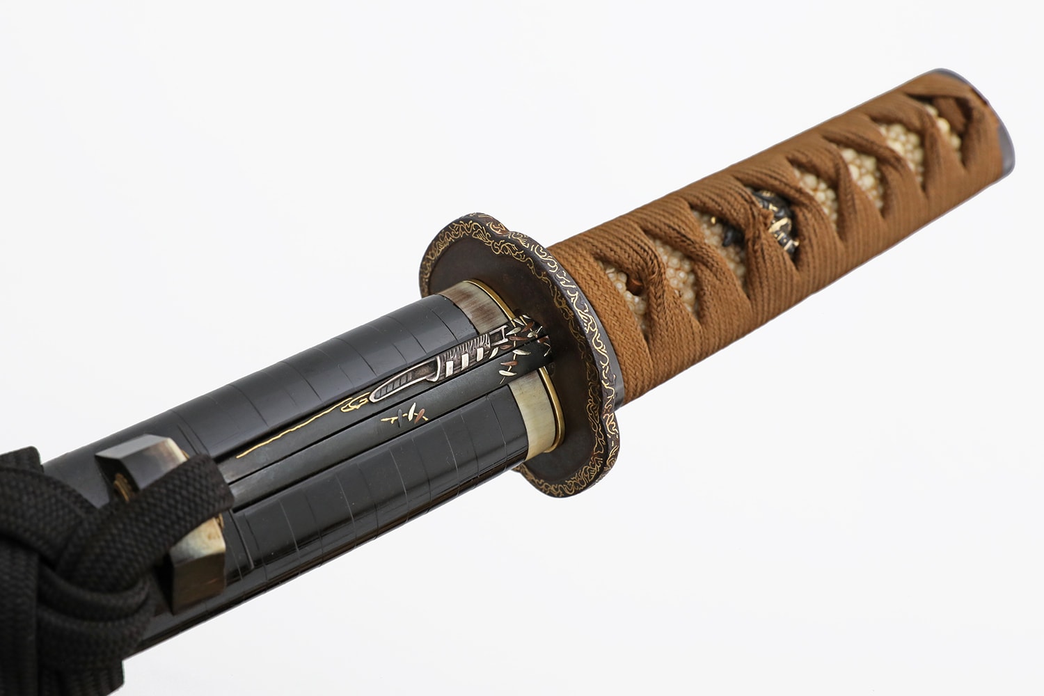 Splendid Wakizashi by Fuyuhiro with koshirae by Hosono Sōzaemon Masamori - Photo 9