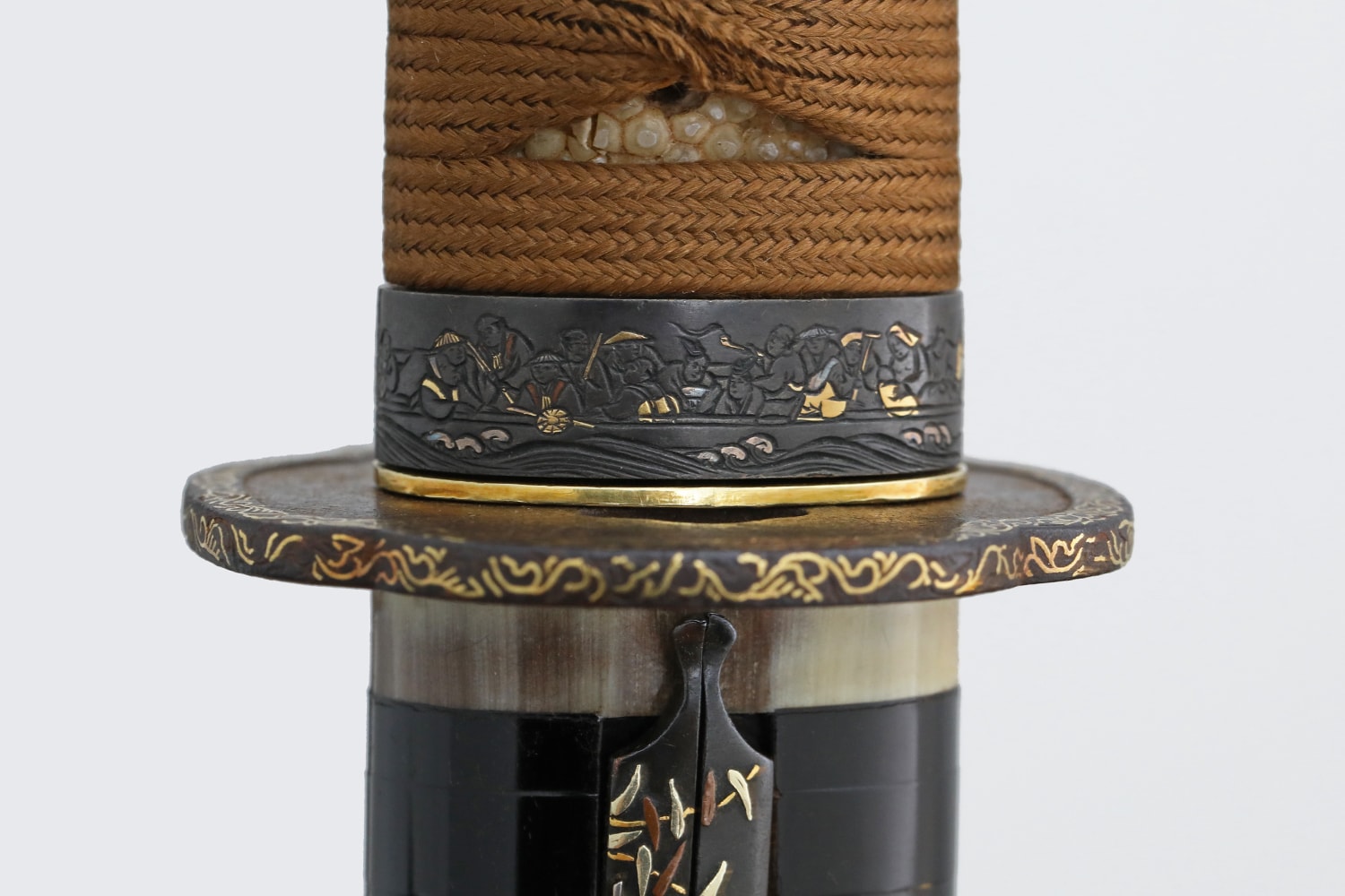 Splendid Wakizashi by Fuyuhiro with koshirae by Hosono Sōzaemon Masamori - Photo 10