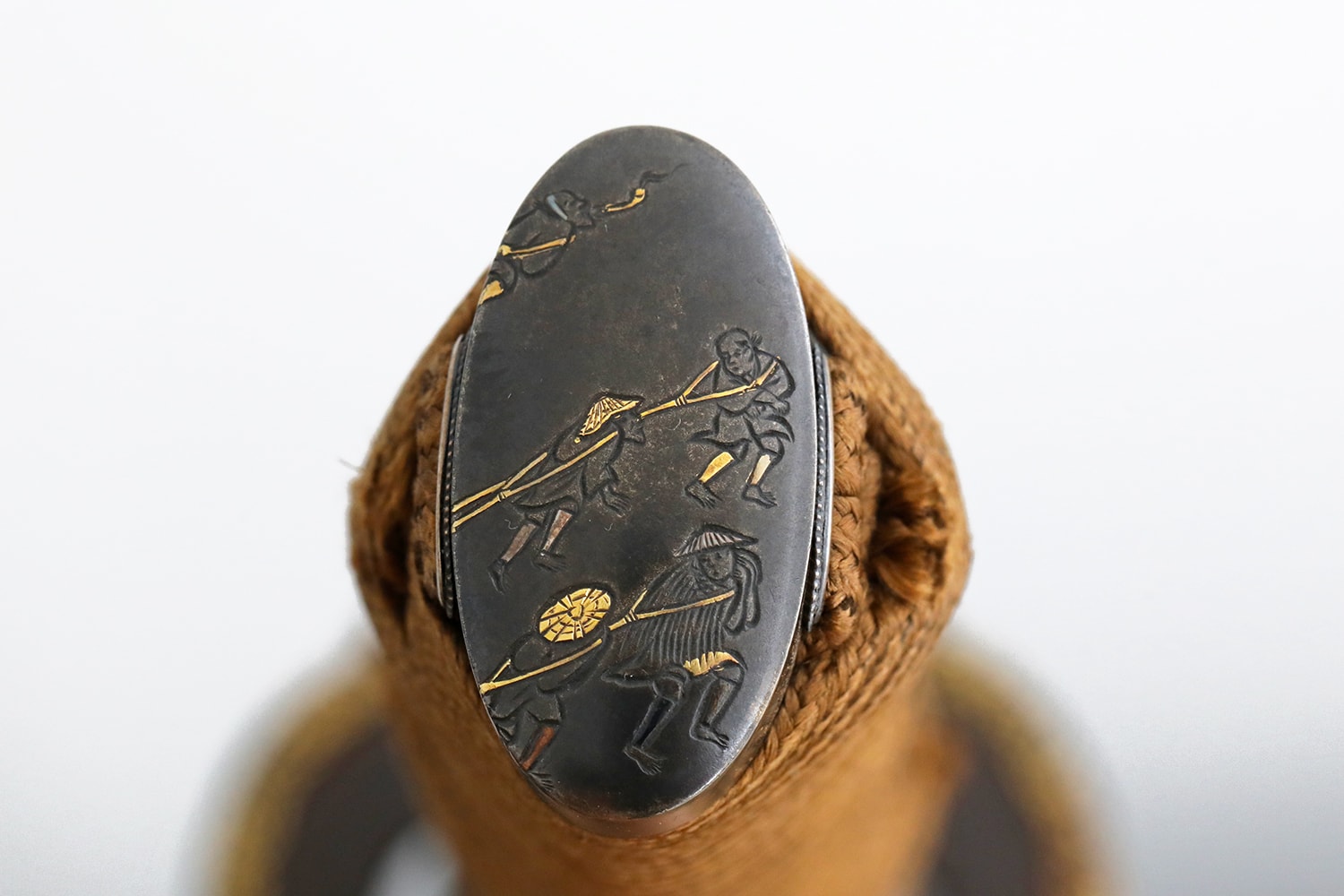 Splendid Wakizashi by Fuyuhiro with koshirae by Hosono Sōzaemon Masamori - Photo 14