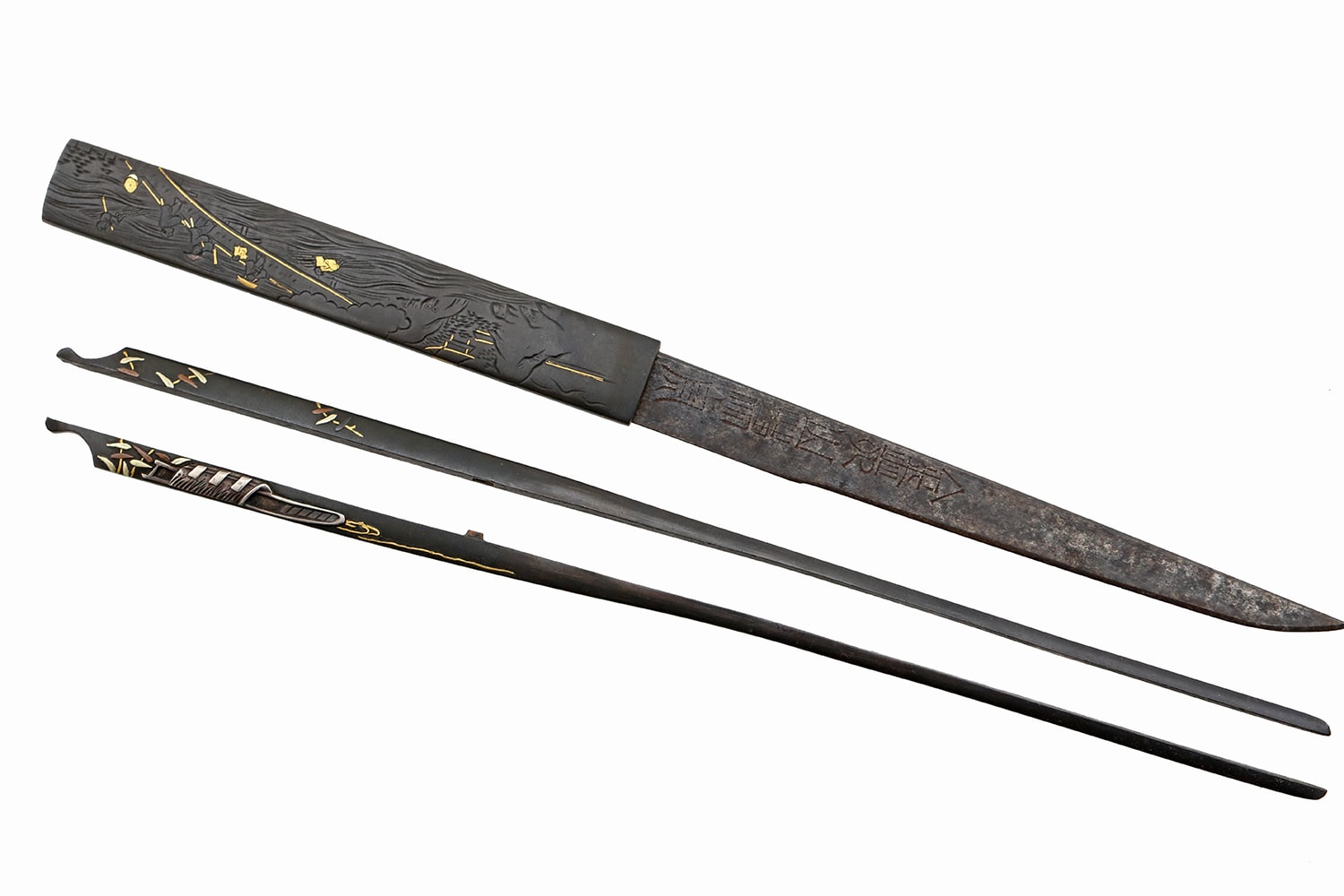 Splendid Wakizashi by Fuyuhiro with koshirae by Hosono Sōzaemon Masamori - Photo 17