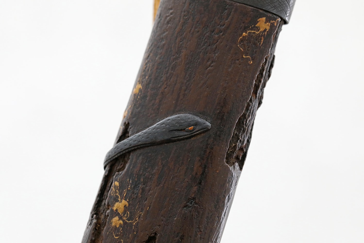 A very splendid Tanto with Tombo and snake Koshirae - Photo 12