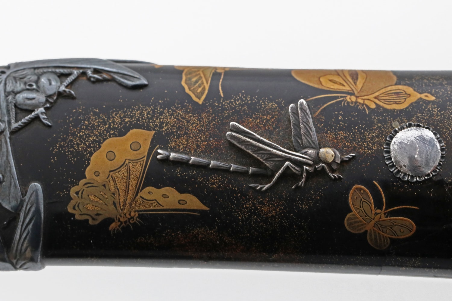 A very splendid Tanto with Tombo and snake Koshirae - Photo 18