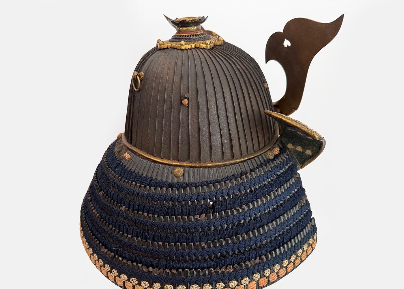 A very fine Early Myochin kabuto of early 16th century work - Photo 7