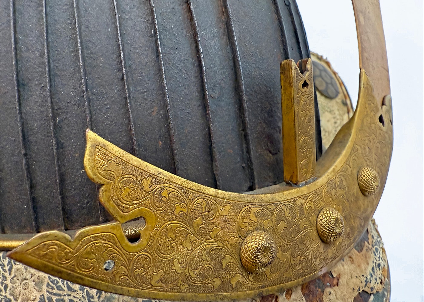 A very fine Early Myochin kabuto of early 16th century work - Photo 21