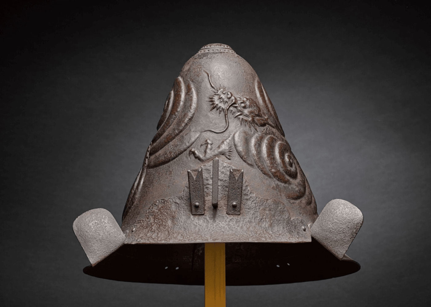 Bakumatsu / Meiji period Uchidashi Kawari Kabuto - Photo 3