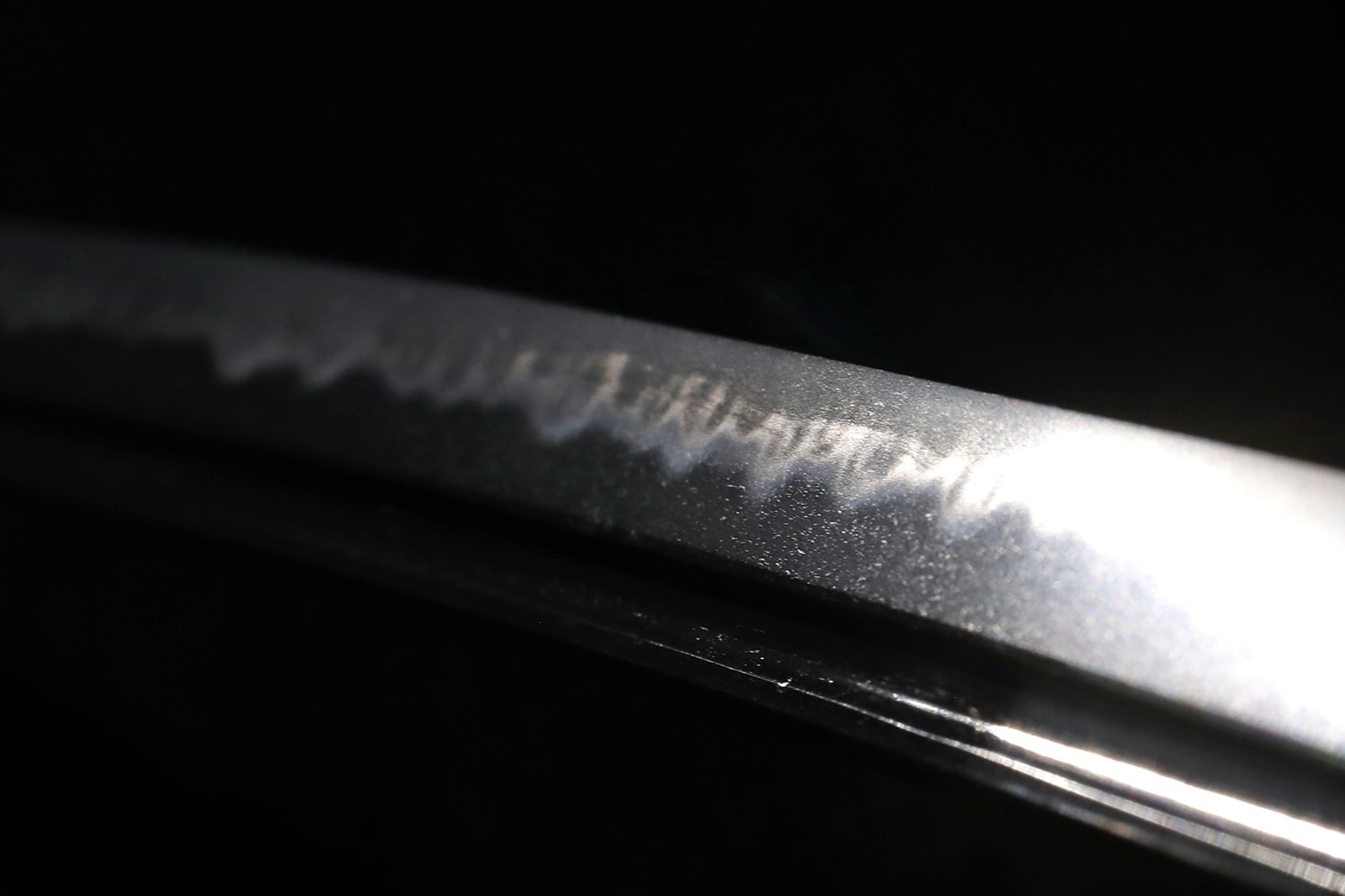 Katana Hizen Masahiro with 2 body Gold Inlay test cut - Photo 26
