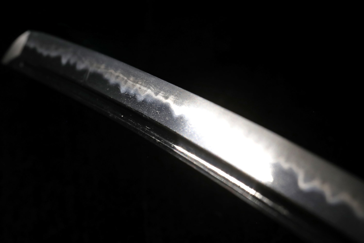 Katana Hizen Masahiro with 2 body Gold Inlay test cut - Photo 25