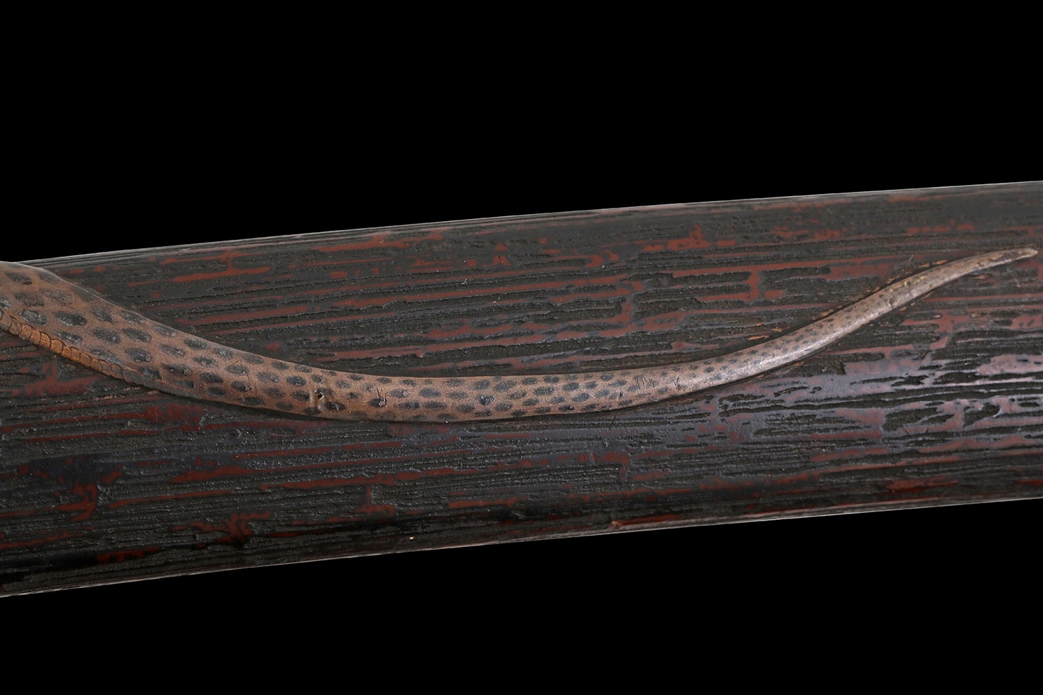 Edo period Katana in one of a kind Snake Higo Koshirae - Photo 9