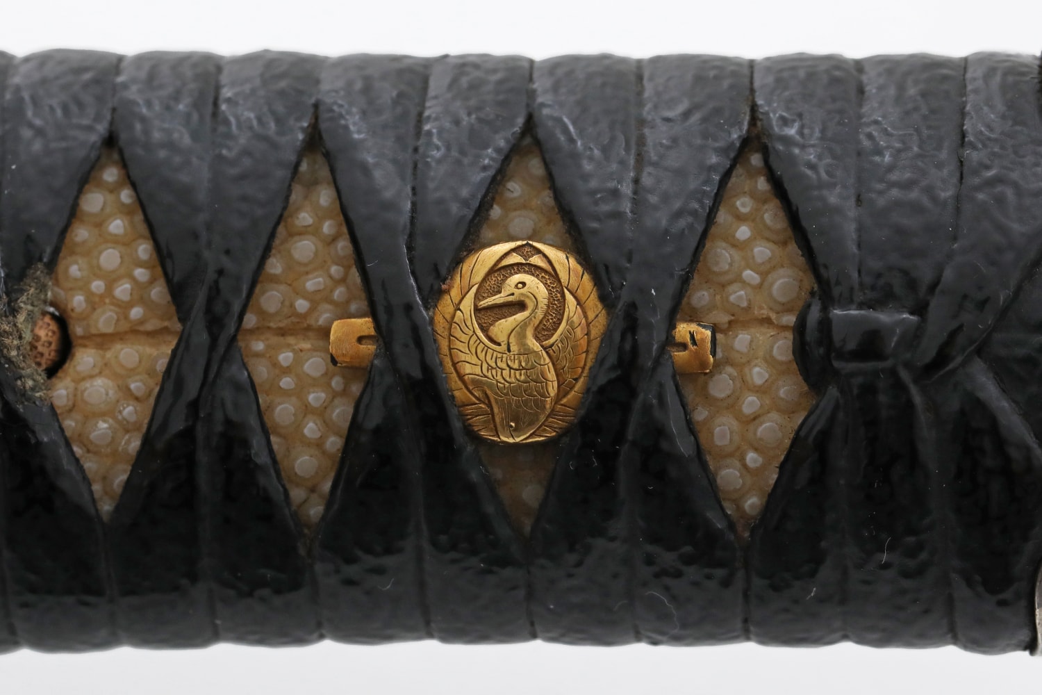 Outstanding Solid Silver mounted Tanto in Swallow theme - Photo 21