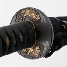 Katana by Nobukuni in one of the most Unique Edo period Koshirae - Photo 28