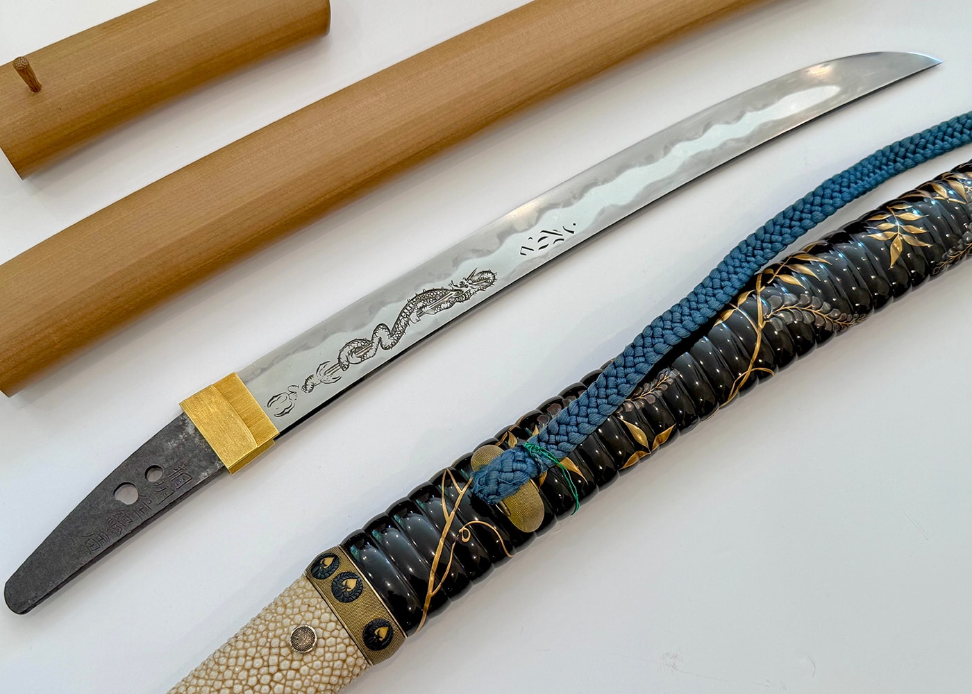 A museum Grade Sunobi Tanto by Soshu Tsunahiro - Nihonto Art - Photo 4