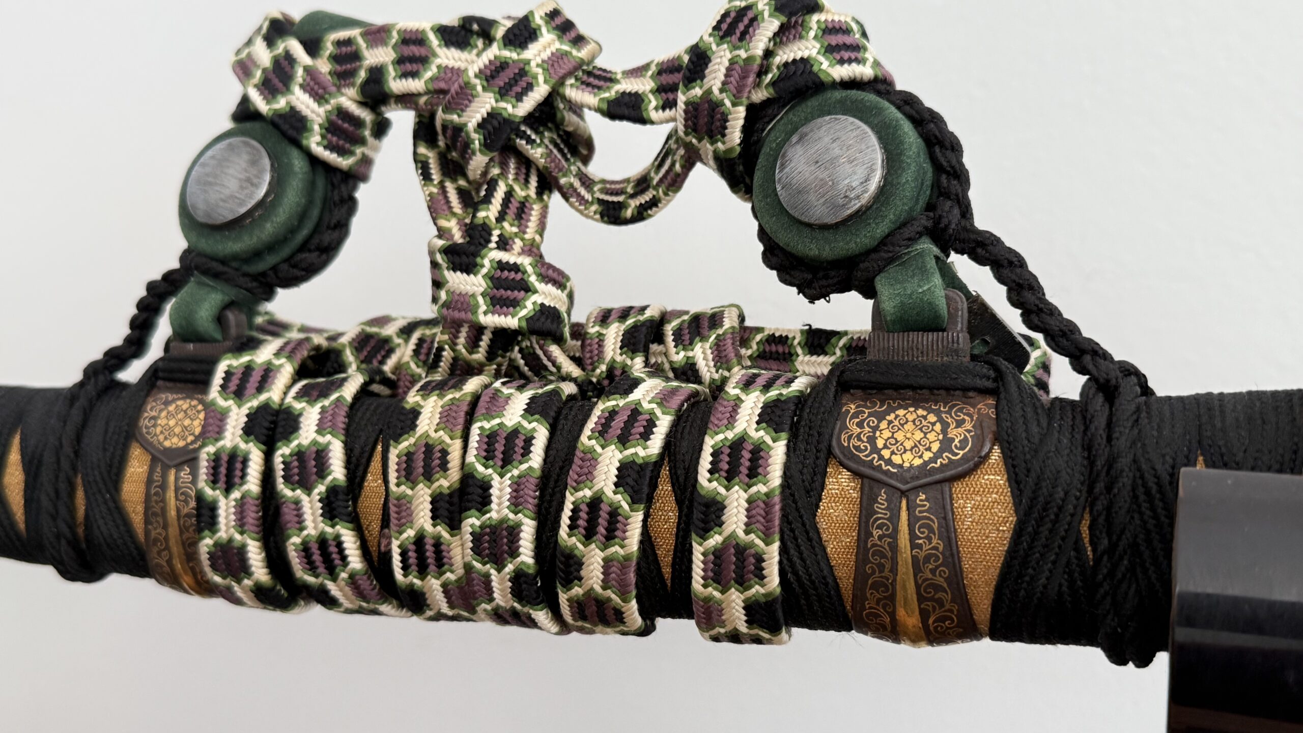 A 5 Body Gold inlay test cut Katana in Tachi Koshirae - Photo 9