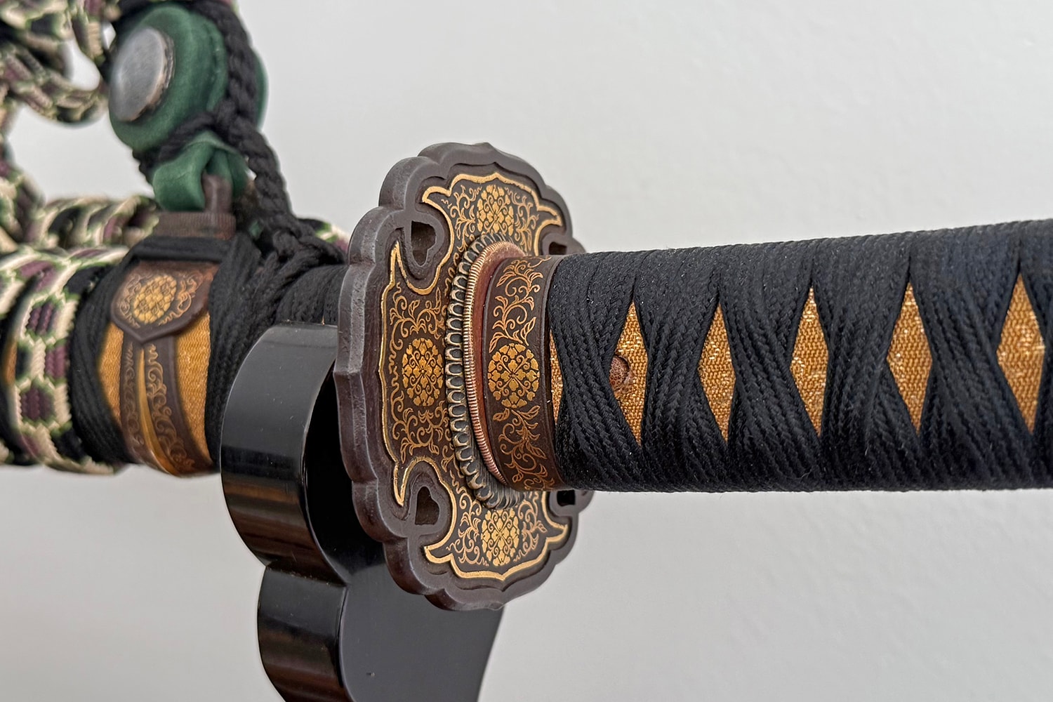 A 5 Body Gold inlay test cut Katana in Tachi Koshirae - Photo 6