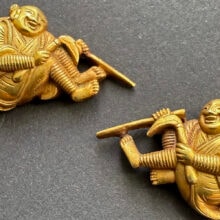 Katana by 4th Generation Yasutsugu in Solid silver koshirae - Photo 32