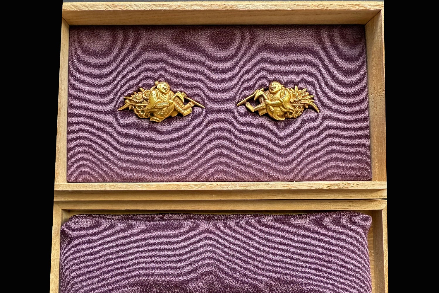 NBTHK Tokubetsu papered Otsuki school Menuki - Photo 3