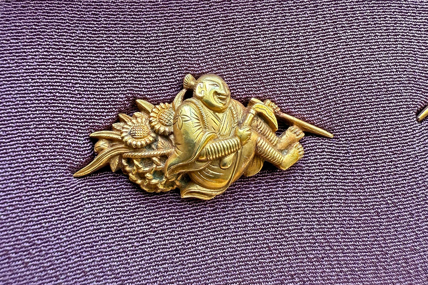 NBTHK Tokubetsu papered Otsuki school Menuki - Photo 6