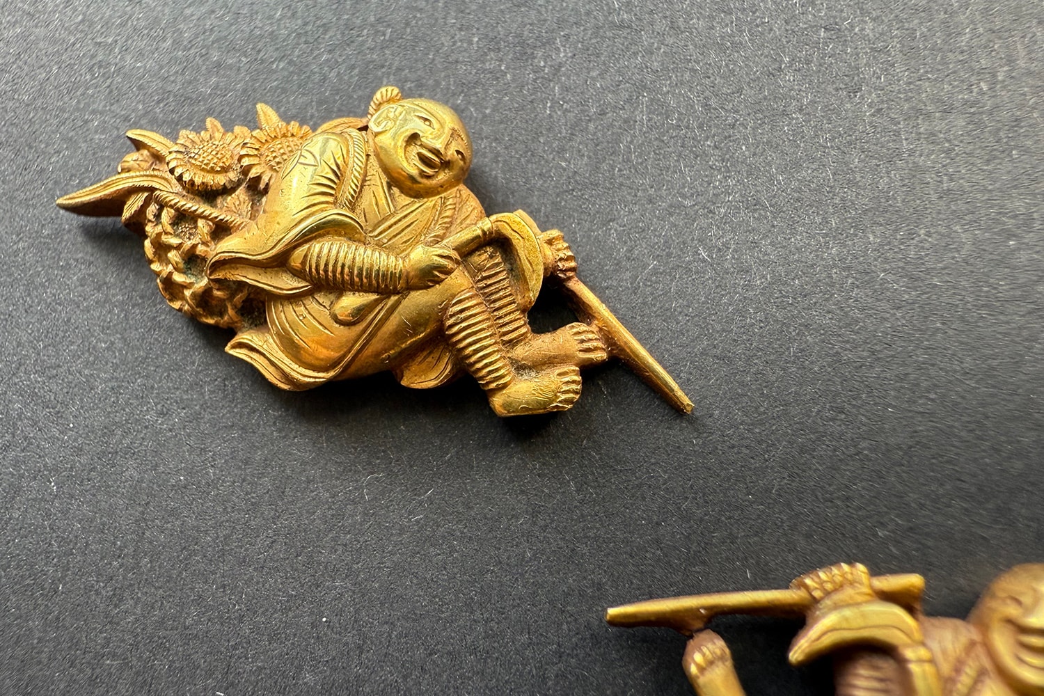 NBTHK Tokubetsu papered Otsuki school Menuki - Photo 12