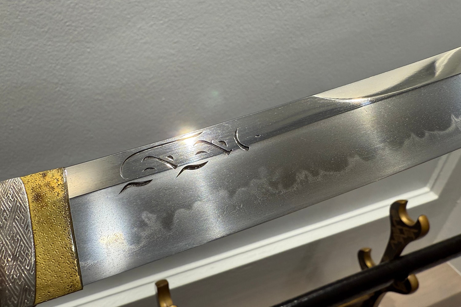 Super large and active U-no Kubi Zukuri Wakizashi by Kanekage - Photo 21