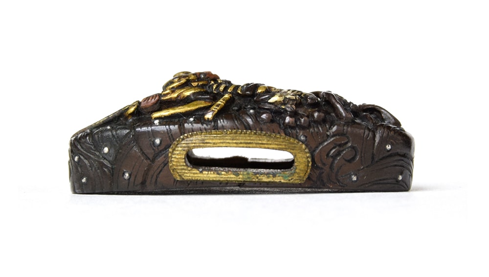 合戦図縁頭 永峯Nagamine 14-076 - Photo 23