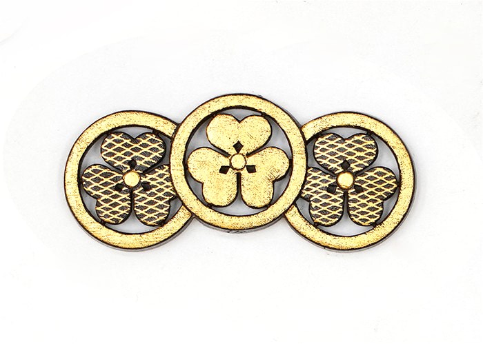 丸に片喰紋肥後金具 俊行- Toshiyuki - 17-001 - Photo 21